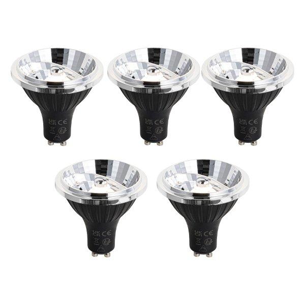 5 darabos GU10 3 lépésben dimmelhető LED izzó készlet 70mm 6.5W 600LM 3000K