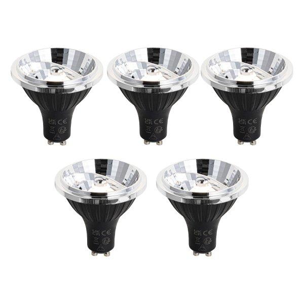 5 darabos GU10 3 lépésben dimmelhető LED izzó készlet 70mm 6.5W 600LM 3000K