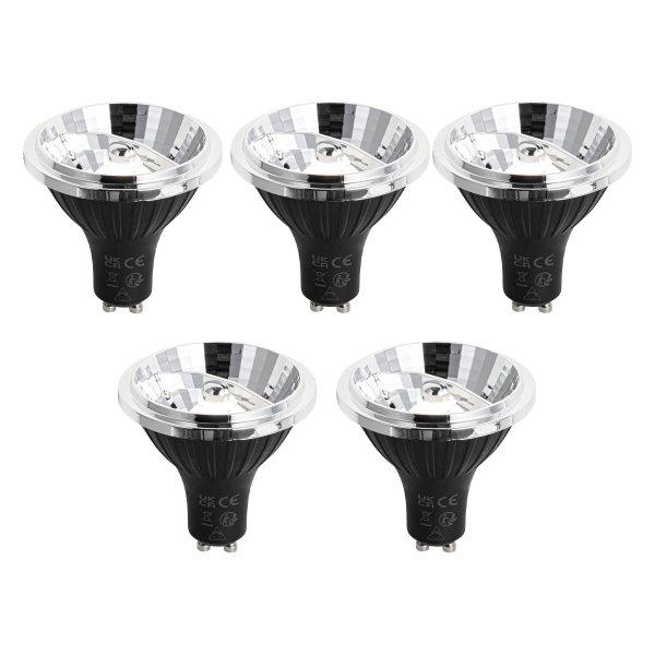 5 darabos GU10 3 lépésben dimmelhető LED izzó készlet 70mm 6.5W 600LM 4000K