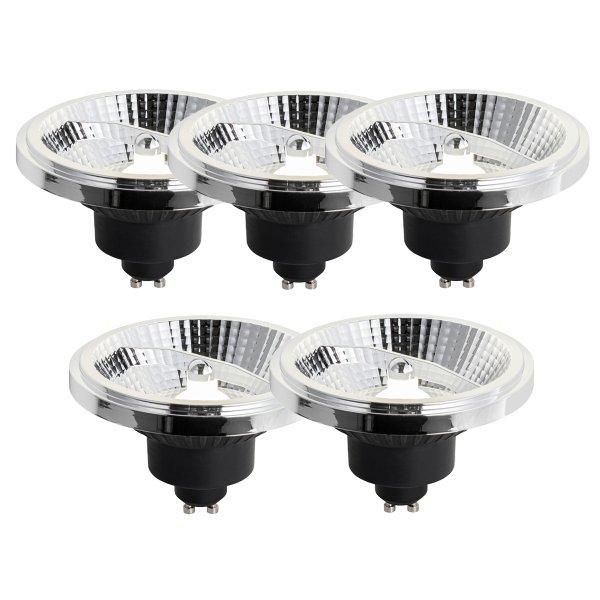 5 darabos GU10 dimmelhető LED izzó készlet 111mm 10.5W 770LM 4000K