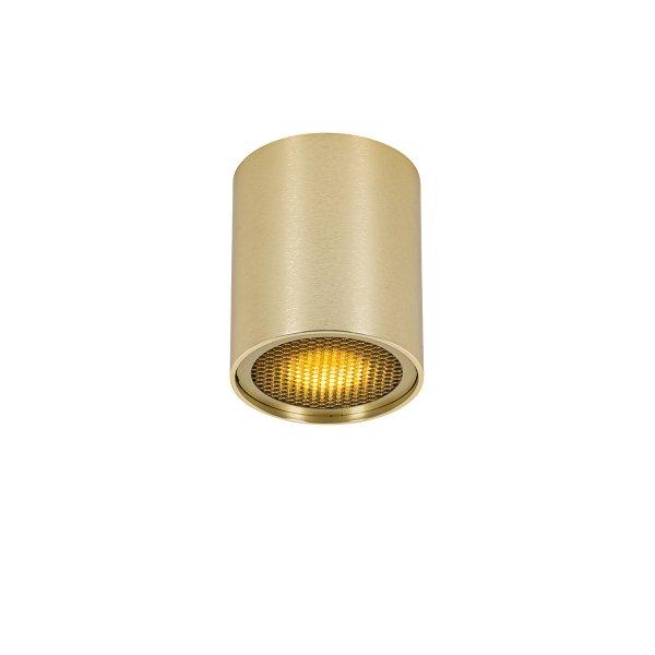 Design felületre szerelt spotlámpa arany GU10 50mm - Tubo Honey