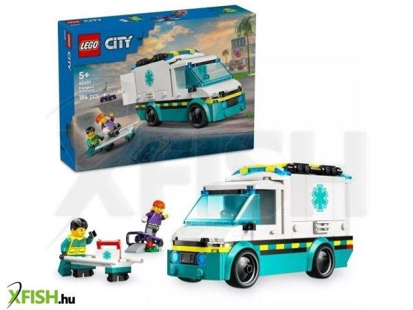 LEGO® City Sürgősségi mentőautó 60451