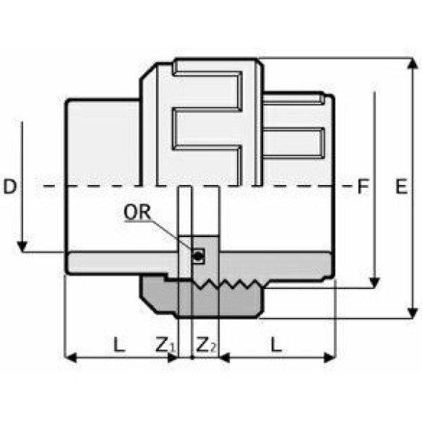 PVC Hollandi D50