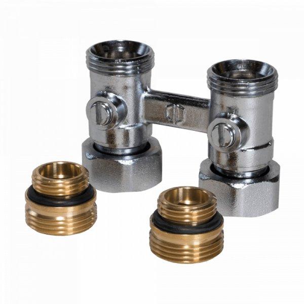 FixTrend egyenes golyóscsapblokk, 1/2" x G3/4" (FixTrend
radiátorhoz)