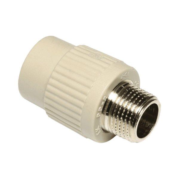 EKOPLASTIK PP-R süthető átmeneti idom külső fém menettel, 25 mm x
3/4" K