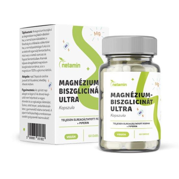 Netamin magnézium-biszglicinát ultra kapszula 60 db