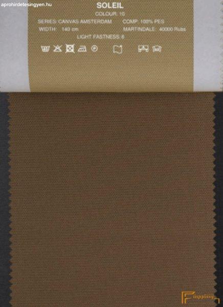 (25 szín) RIOMA SOLEIL 140 cm (teflonos) uni kültéri outdoor textil- Dió