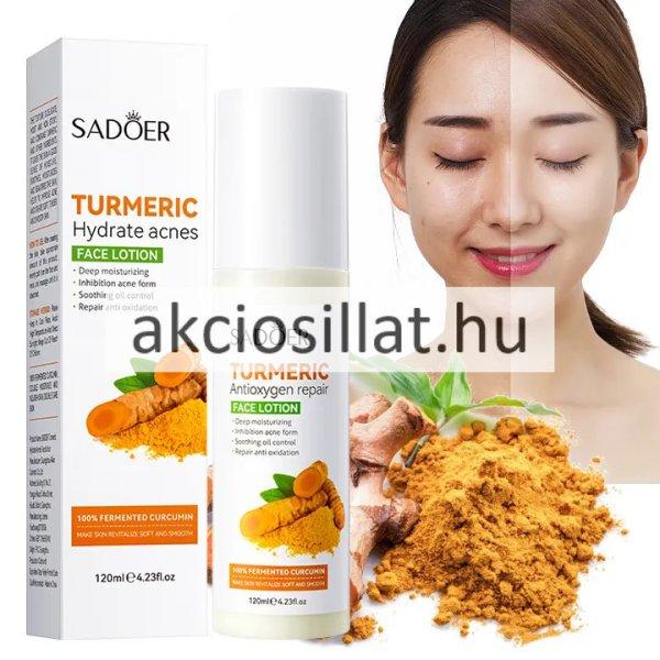 Sadoer Turmeric Antioxygen Repair Face Lotion Kurkumás arcápoló 120ml
