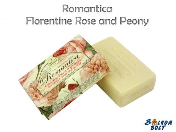 Natúr szappan, Romantica, rózsa, 250 g