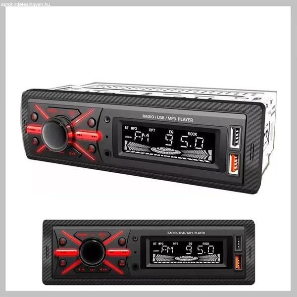 XYY bluetooth autórádió - autóhifi 1 DIN, MP3, USB  XY-010
