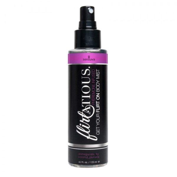 Sensuva Flirtatious - feromon testpermet - gránátalmás-kókusz (125ml)
