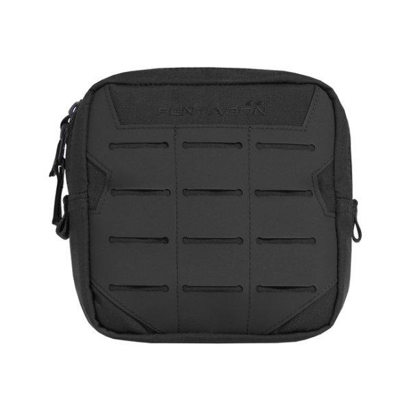 Pentagon Elpis molle zseb 15x15cm, fekete