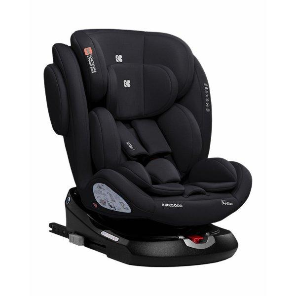 Kikkaboo i-Felix, i-Size gyerekülés 40-150cm - fekete