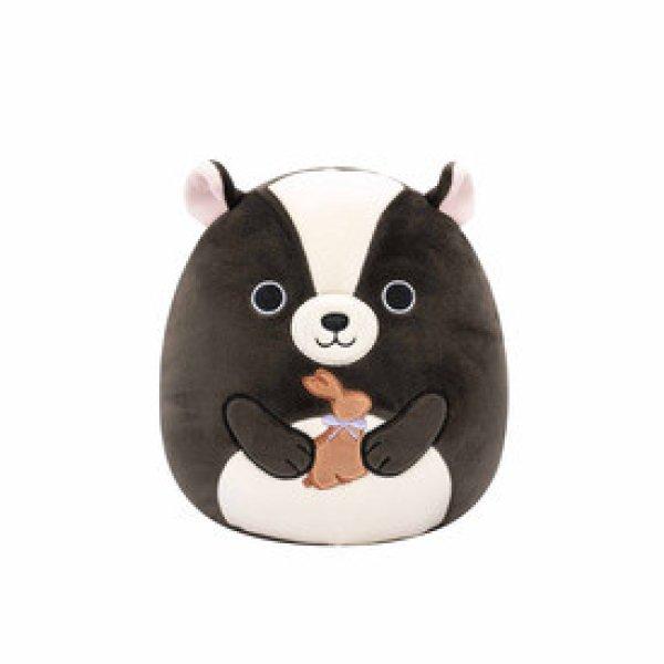 Squishmallows: Skyler a fekete és krémszínű borz 20cm