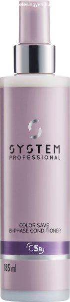 System Professional Kétlépéses hajszínvédő
kondicionáló Color Save (Bi-Phase Conditioner) 185 ml