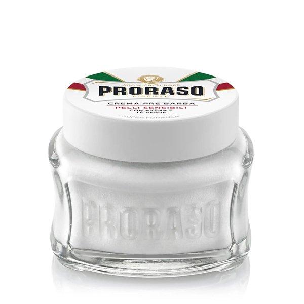 Proraso Borotválkozás előtti és utáni krém
érzékeny bőrre Zöld tea 100 ml