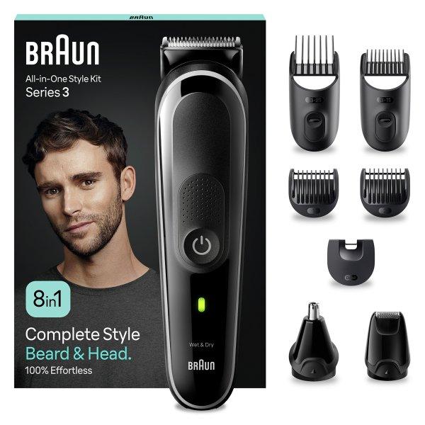 Braun Multifunkciós trimmer 8v1 Series 3 MGK3440 Black