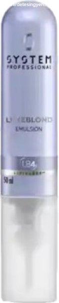 System Professional Helyreállító ápoló szőke
hajra (LuxeBlond Emulsion) 50 ml