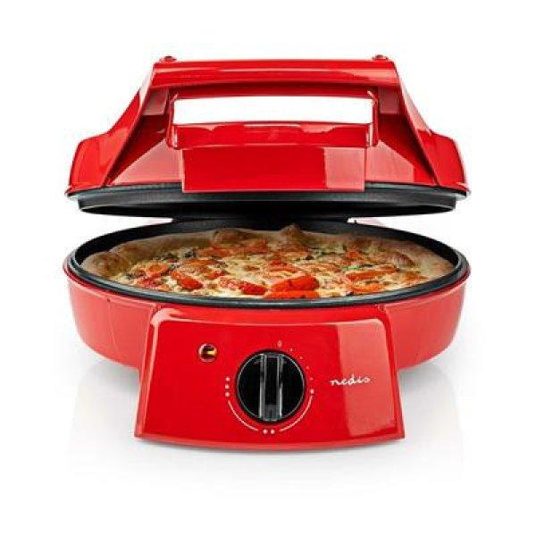 Nedis pizza- és grillsütő ,30 cm ,Állítható hőmérséklet-szabályozás
,1800 W