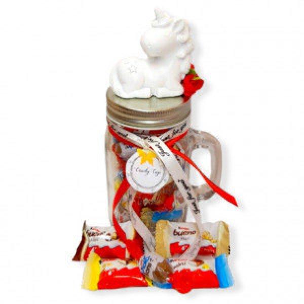 Candy cup - egyszarvú - Kinder Happy Moments mini mix