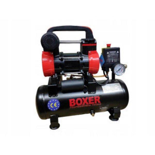 Boxer BX-1015 olajmentes kompresszor 15 L, 8 bar, 1,74 kW, 2.4 LE, 55 L/perc,
2800 rpm, 2 dugattyús