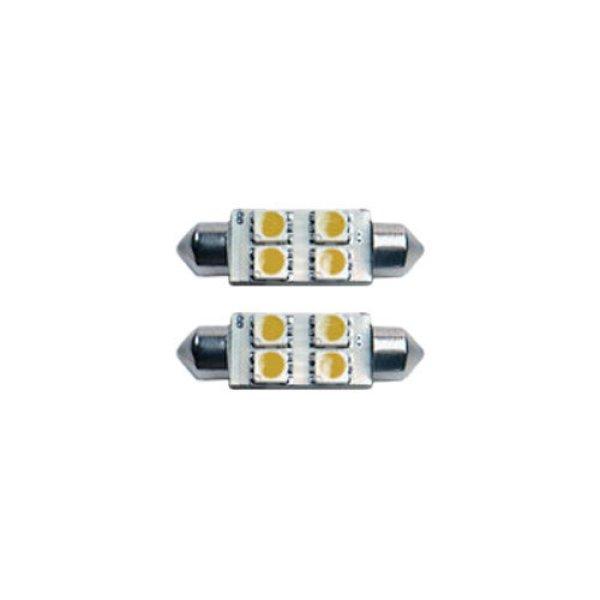 MaxSpeed, IZZÓ 12V SMD 4 LEDES 39MM SOFFITA SV8.5 FEHÉR