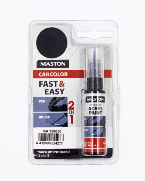 Maston, Javító Stift, 2in1, Fekete, 12ml