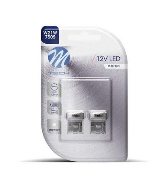 M-Tech, LB109W T20 Led Izzó, 12V W21W