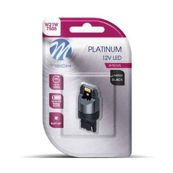 M-Tech, LB844W-01B, T20 Led Izzó, Fehér, Canbus