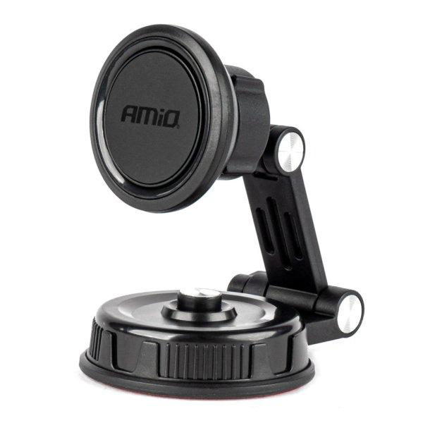 Amio 360°-ban Elforgatható Öntapadós Telefontartó - Mágneses