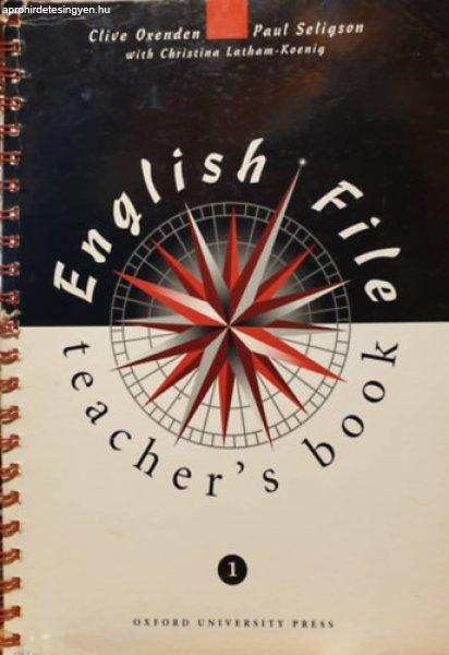 English File 1 - Elementary Teacher's Book - Clive Oxenden, Paul Seligson,
Christina Latham-Koenig