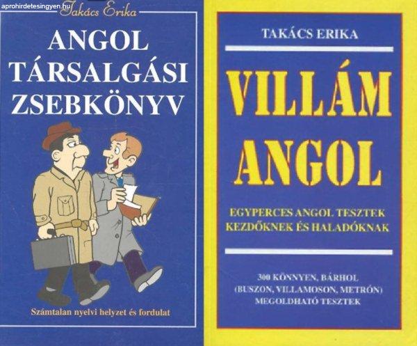 Villám angol + Angol társalgási zsebkönyv (2 kötet, könyvcsomag) - Takács
Erika