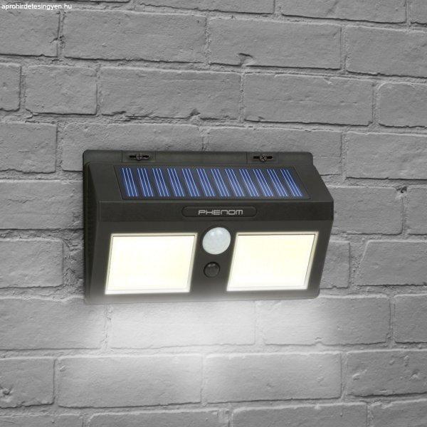 Mozgásérzékelős szolár reflektor - fali - COB LED