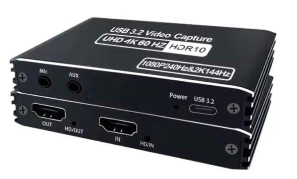 4K 60Hz USB HDMI videorögzítő kártya hdmi grabber