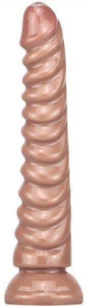 Dildo Monster Squel 20 x 4.5cm világosbarna