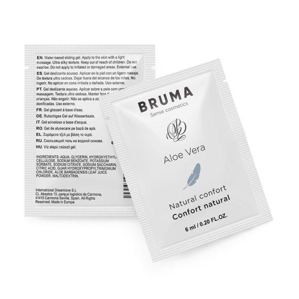 BRUMA - ALOE VERA CSÚSZÓ GÉL TERMÉSZETES KÉNYEZTETŐ 6 ML
