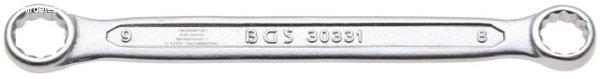 BGS-30331 Csillagkulcs extra lapos 8 x 9 mm