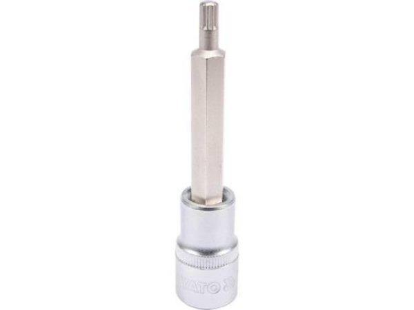 YATO Bithegy dugófejjel SPLINE M6 1/2 col hosszú YATO YT-04351