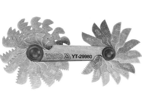 YT-29980 Menetfésű METRIKUS 60° 0.25-6.0mm