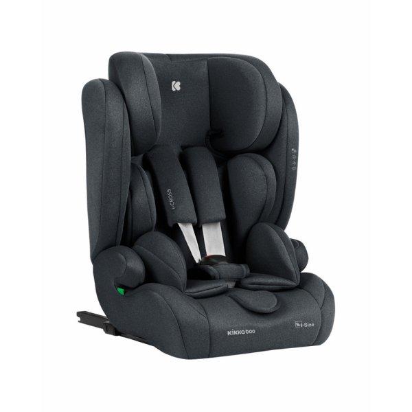 Kikkaboo gyerekülés i-Cross Top tether i-Size Isofix 76-150 cm sötétszürke