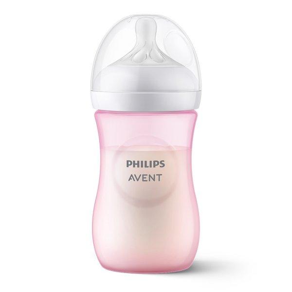 Philips AVENT Natural Response cumisüveg 260 ml, 1 hónapos kortól,
rózsaszín