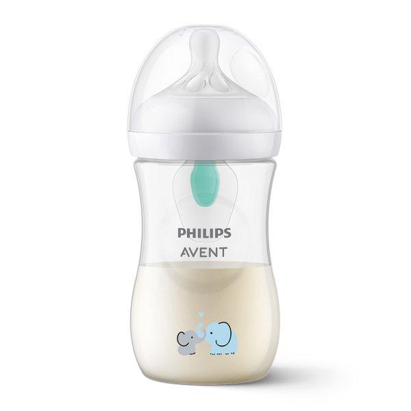 Philips AVENT Natural Response cumisüveg AirFree szeleppel 260 ml, 1m+,
elefánt