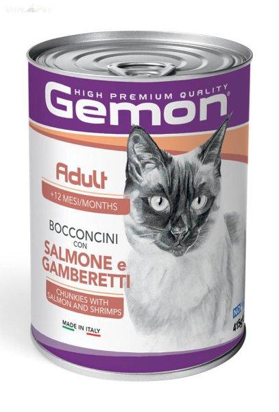 Gemon Cat ADULT Lazac/rák 415g