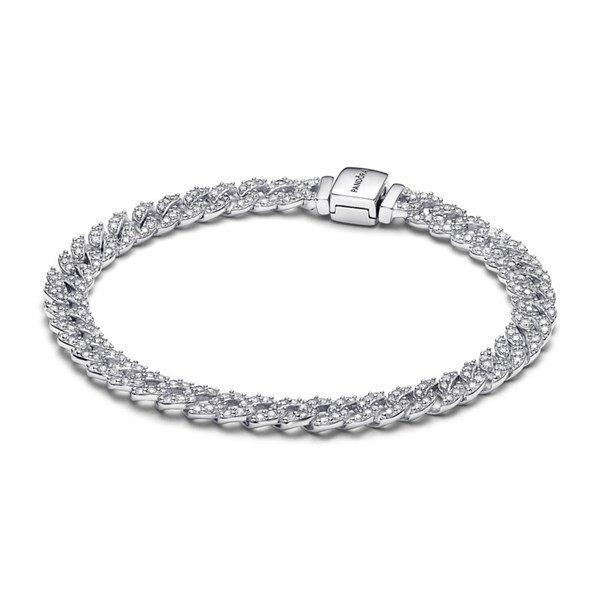 Pandora Ezüst karkötő kubai láncból Timeless 593008C01
18 cm