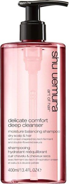 Shu Uemura Hidratáló sampon száraz hajra és fejbőrre
Delicate Comfort Deep Cleanser (Moisture Balancing Shampoo) 400 ml