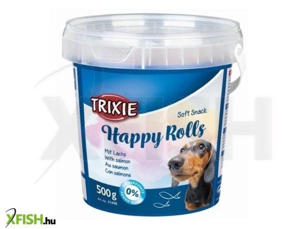 Trixie jutalomfalat soft snack happy rolls vödörs 500gr