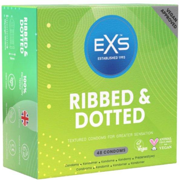 EXS Ribbed and Dotted, 48 pcs