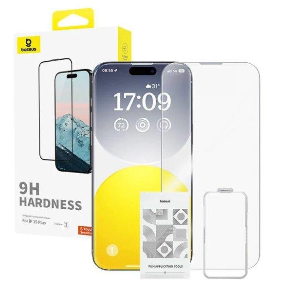 Baseus Diamond iPhone 15 Plus edzett üvegfólia