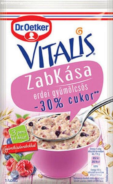 Dr.oetker vitalis szuperkása cukorcsökk. erdei gyümölcsös zabkása 53 g