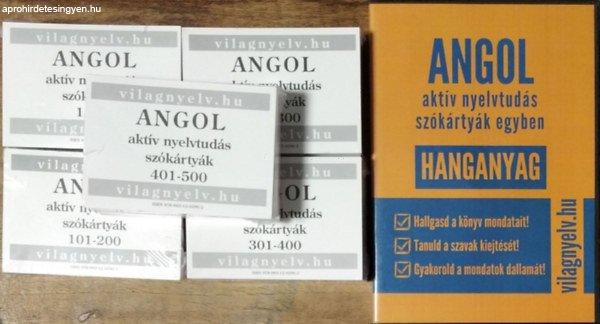 Angol aktív nyelvtudás szókártyák, 1-500 + Hanganyag (5 csomag
tanulókártya + 4 CD) - Csordás Norbert